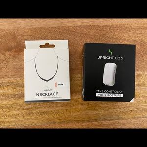 New in box UPRIGHT GO S device with adhesives and necklace (pink)